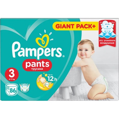 Pampers Active Baby Pants 3 GPP 86 броя