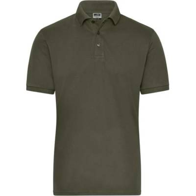James & Nicholson JN 1806 pánská elastická polokošile olive