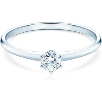 Image 1 of SAVICKI Годежен пръстен The Journey: бяло злато, диамант