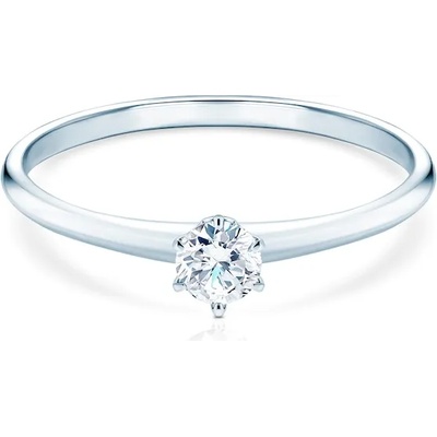 SAVICKI Годежен пръстен The Journey: бяло злато, диамант