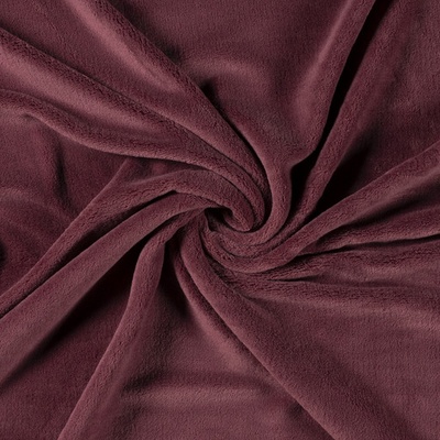 Látka wellsoft fleece nostalgia rose