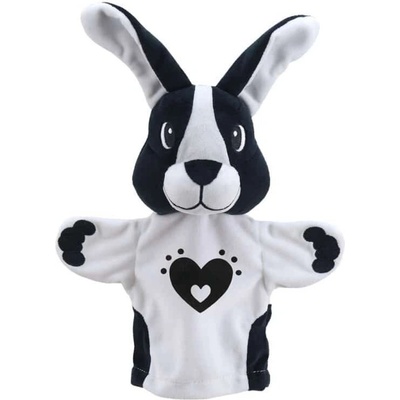 The Puppet Company Моята първа кукла в черно и бяло Зайче, 21 см (3838)