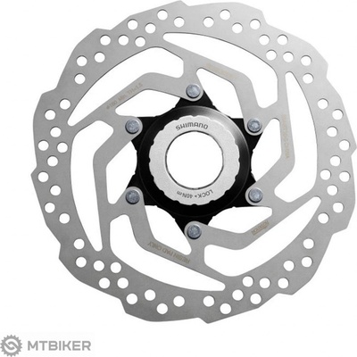 SHIMANO Tourney, brzdový kotúč , strieborný, SH-ESMRT10M2