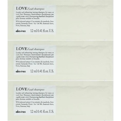 Davines LOVE Curl шампоан за вълни и къдрици 12 x 12 ml
