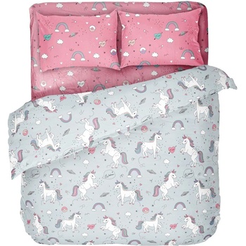 Image 1 of Dilios Двоен спален комплект ЕДНОРОГ 100% памук