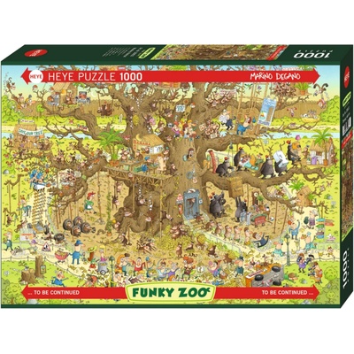 Heye Marino Degano Monkey Habitat 1000 dielov