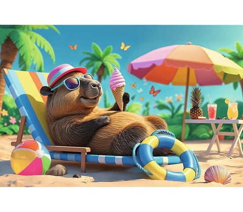 Trefl Kapybara 100 dílků