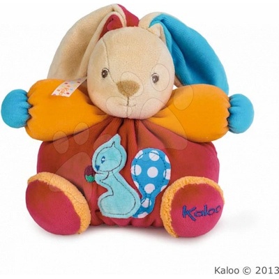 Kaloo zajko Colors Chubby Rabbit Squirrel 963259 červený