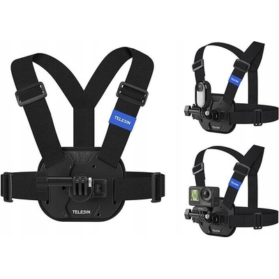 Telesin Držák na hrudní postroj pro Apple iPhone 16 Pro Max GoPro Dji / S2-cgp-02