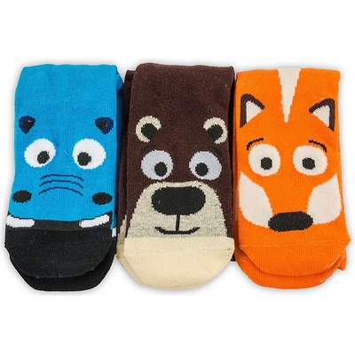 Pidilidi, PD0139 02 veselé ponožky FUNNY chlapecké 3pack