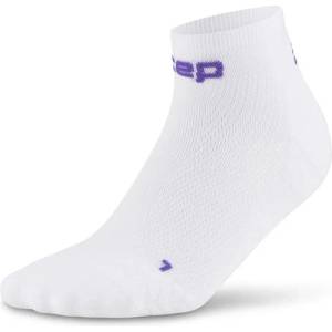 CEP Мъжки чорапи за бягане CEP Run Ultralight Socks Low Cut 4.0 Running socks - White - размер IV (201-9125-0312)