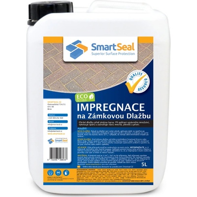 Impregnace na zámkovou dlažbu - ekologicky šetrná (bez rozpouštědel), 5l