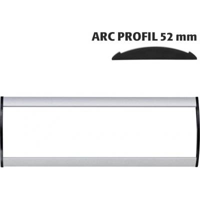 A-Z Reklama CZ Orientační nástěnná tabulka 52 × 200 mm - Arc Profil – kód UDS520NB20