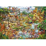 Heye - Puzzle Exotic Safari - 2 000 piese