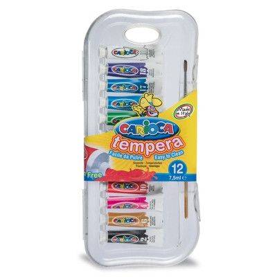- Темперни бои в тубички - 12 цвята (K0012/A)