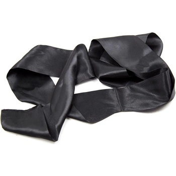 Image 1 of LateToBed BDSM Line Satin Blindfold Black