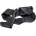 LateToBed BDSM Line Satin Blindfold Black