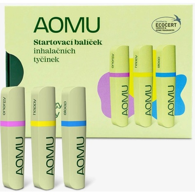 Startovací balíček inhalačních tyčinek - Happy, Energy a Sleep – Zbozi.Blesk.cz