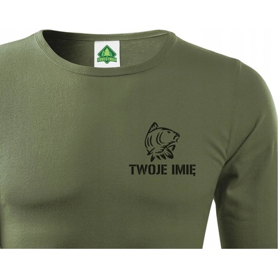 ForestMax Longsleeve Forestmax Karp č. 12 + Vaše meno dlhý rukáv