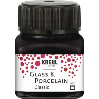 Kreul Classic Боя за стъкло и порцелан Black 20 ml 1 бр (16234)