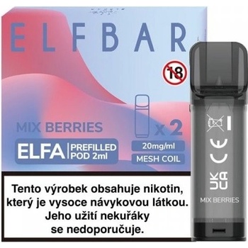 Elf Bar Elfa Mix Berries 20 mg 2Pack
