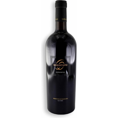 San Marzano 60 Sessantanni Limited Edition Old Vines Primitivo di Manduria 2019 Červené 14,5% 0,75 l (holá láhev)