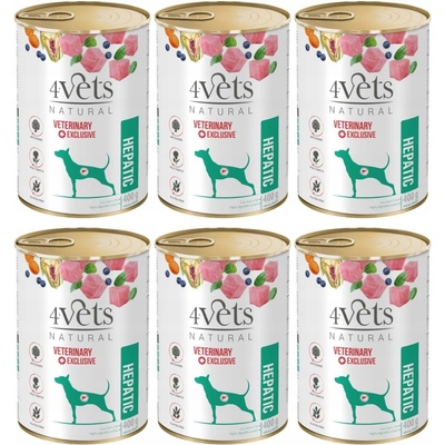4Vets Natural Veterinary Exclusive Hepatic 400 g
