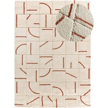 Universal Килим в тухлен и кремав цвят 160x230 cm Brenda - Universal (50778)