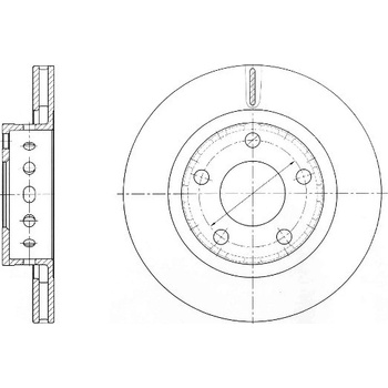 Brzdový kotúč REMSA 61363.10