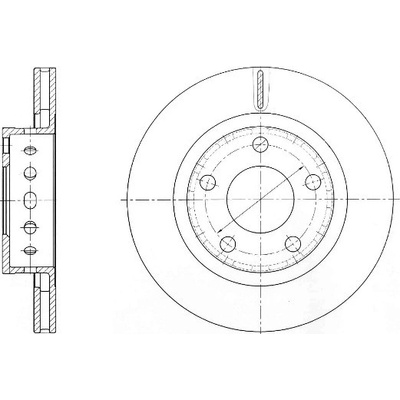 Brzdový kotúč REMSA 61363.10