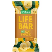 Lifefood Lifebar Oat Snack banánový BIO 40 g