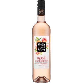 Image 1 of Плодово вино Fruits and Wine Rose грейпфрут 750мл