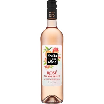 Плодово вино Fruits and Wine Rose грейпфрут 750мл