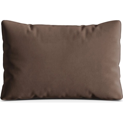 Cosmopolitan Design Кафява кадифена възглавница за диван Kemi - Cosmopolitan Design (COS_PIL_40x55_44_KEMI2)