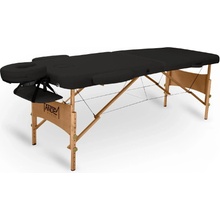Tandem Basic-2 drevené masážne lehátko Farba: čierna 195*70 cm / 13,1 kg / 13 farieb