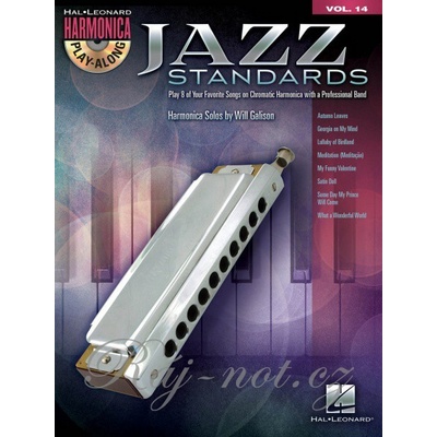 Harmonica Play Along 14 JAZZ ŠTANDARDS + CD