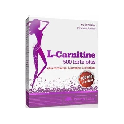 Olimp Sport Nutrition L-Carnitine 500 Forte Plus 60 Caps, sila-modelid_2505