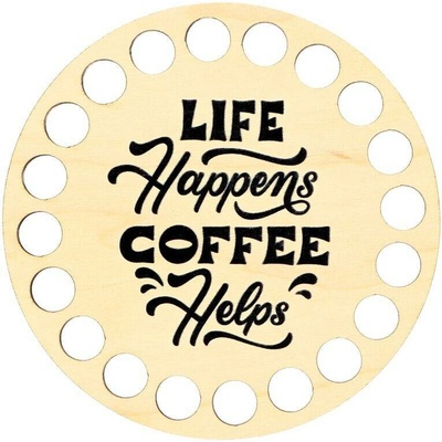 Natana podšálek Coffee helps 10cm NAT123