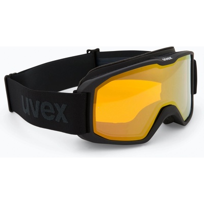 uvex Предпазни ски очила UVEX Elemnt FM black matt/mirror green clear lasergold lite