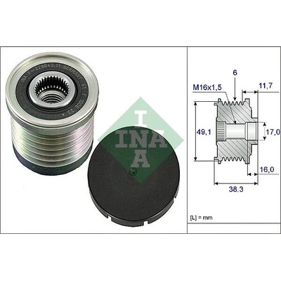 Předstihová spojka Schaeffler INA 535 0030 10