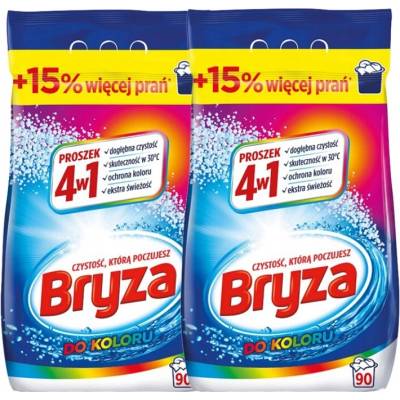 Bryza 4v1 prací prášok na farebnú a bielu bielizeň 2 x 5,85 kg 180 PD