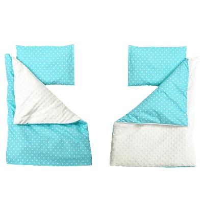 Бебешки спален комплект 4 елемента 70 х 50 см 64244-d16