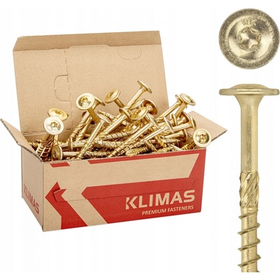 KLIMAS Skrutka do dreva 8x280 WKCP WKCP-08280