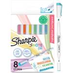 Sharpie Двувърхи маркери Sharpie S-note, 8 цвята (32028-А)