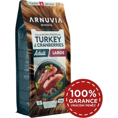 Arnuvia Monova Adult Large Turkey & Cranberries 12 kg