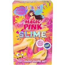 TUBAN DIY Slime Sada na výrobu slizu Magická ružová XL