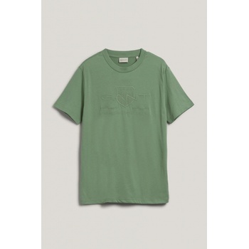 Gant reg Tonal shield SS kalamata green
