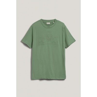 Gant reg Tonal shield SS kalamata green