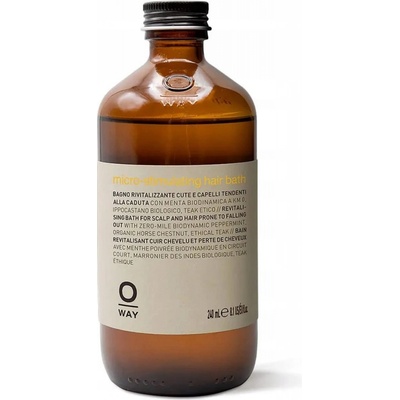 OWAY Micro-Stimulating Hair Bath posilující šampon proti vypadávání vlasů 950 ml