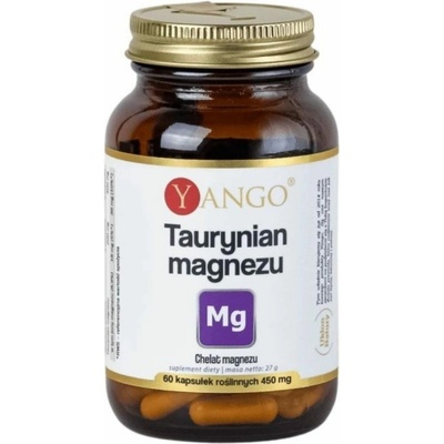 Yango Taurinát horečnatý 450 mg 60 kapsúl
